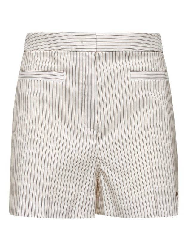 펜디 로고 자수 스트라이프 반바지