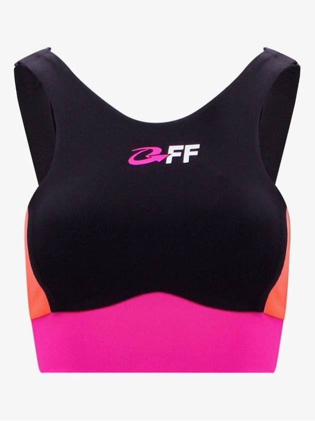 23 S S 오프화이트 스트레치 나일론 탑 OWVO066S23JER0011032 B0650223605