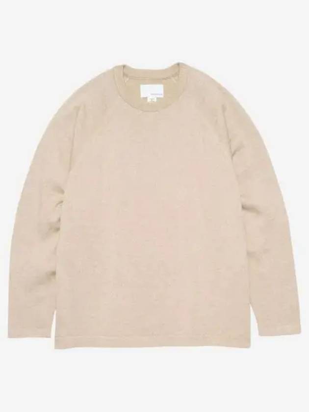 나나미카 코튼 캐시미어 스웨터 베이지 Nanamica Cotton Cashmere Sweater Beige
