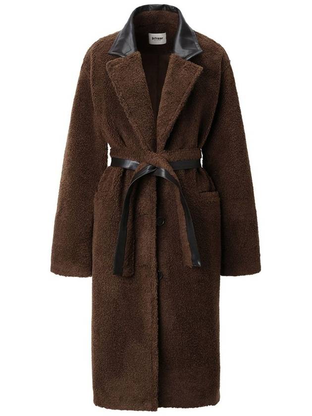 TEDDY FUR OVERFIT COAT