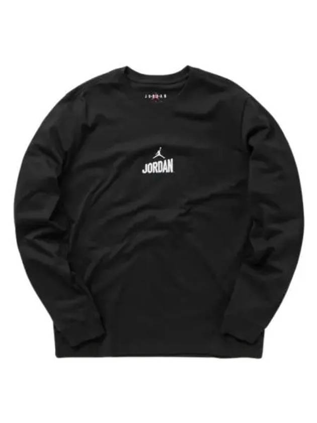 조던 플라이트 MVP 롱슬리브 티셔츠 블랙 아시아 Jordan Flight MVP L S T Shirt Black Asia