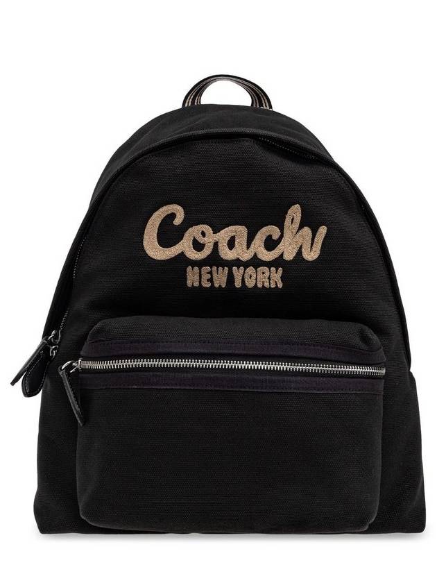 Coach 로고 디테일 카고 백팩