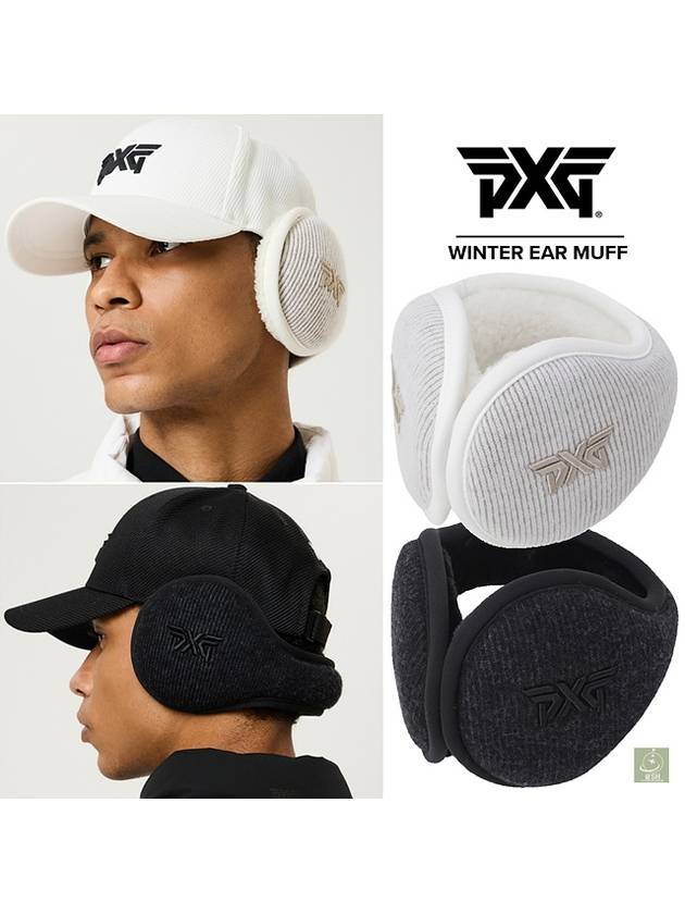 PXG 골프 귀마개 윈터 이어머프 캡 겨울 방한보온 페이크 퍼 털 귀달이 귀도리 귀돌이