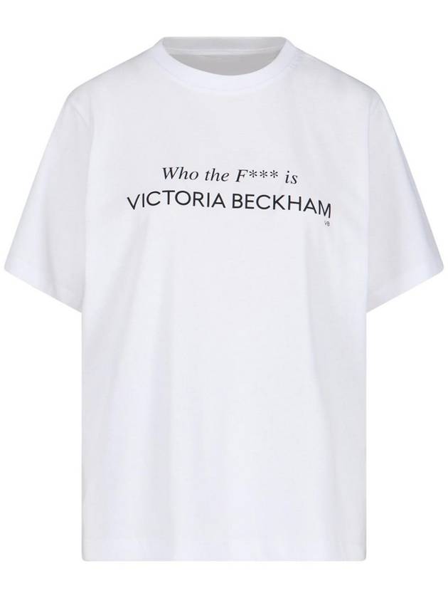 Victoria Beckham T-Shirt Stampata
