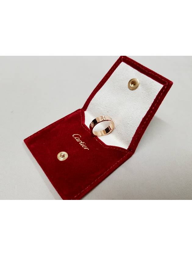 까르띠에 PG 핑크골드 18K 러브링 반지 58호 굵은링