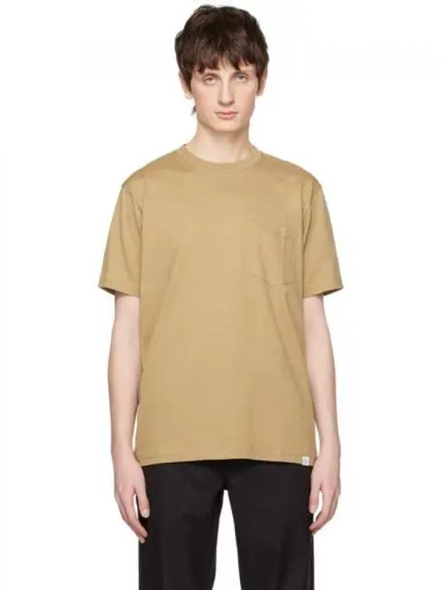 Norse Projects 카키 요하네스 티셔츠 KK9816643B