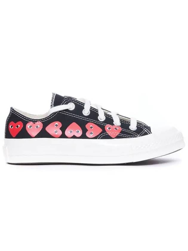 24FW 꼼데가르송 X 컨버스 로우탑 스니커즈 P1K126W 1