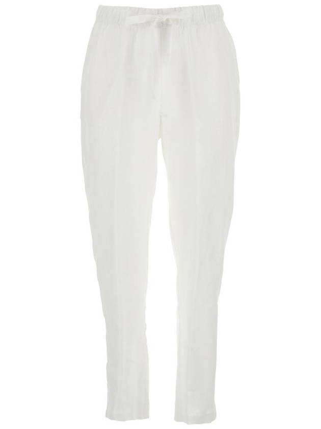 SEMICOUTURE S5SN41A100 리넨 버디 팬츠