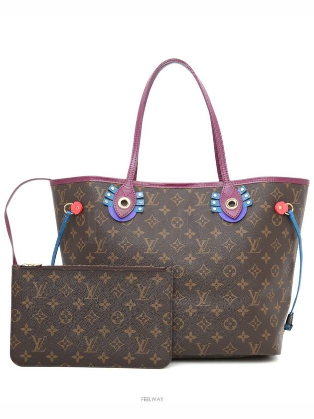 루이비통 M41664 리미티드 토템 네버풀 MM 한정판 숄더