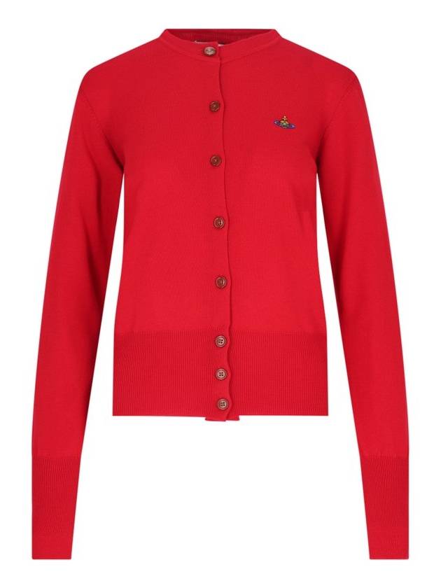 Vivienne Westwood 로고 자수 카디건