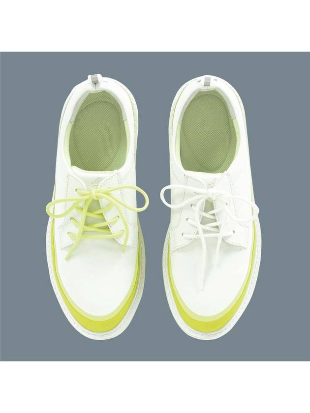 마헤스 스파이크 리스 오렌지라벨 천연가죽 2WAY 레더솔 클래식 골프화 MSH00813