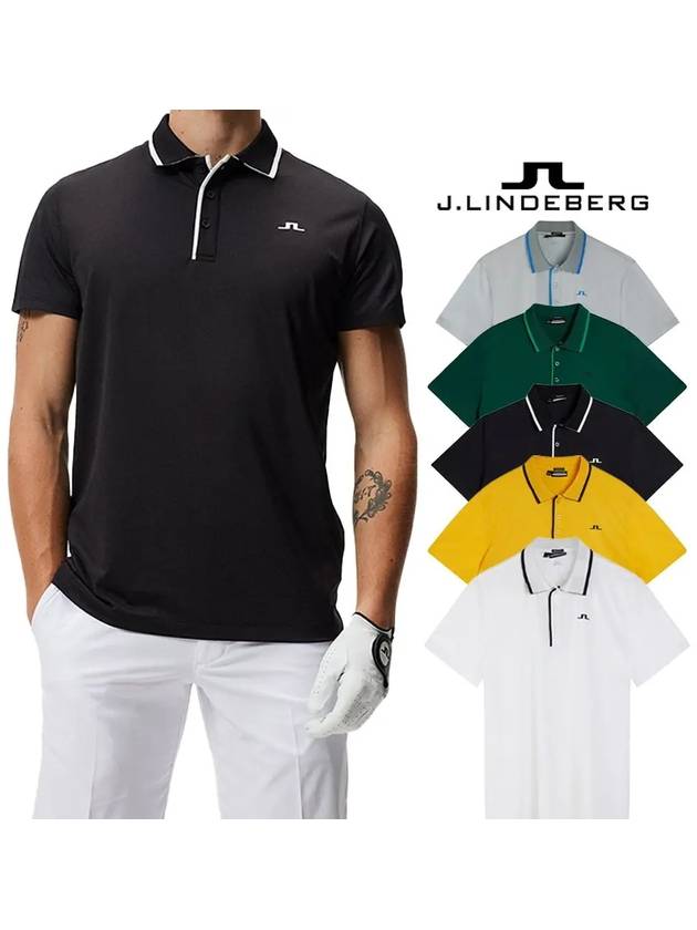제이린드버그 루카 골프 카라 폴로 셔츠 탑 반팔티셔츠 5컬러