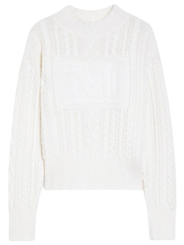 막스마라 미란다 Miranda 니트탑 화이트