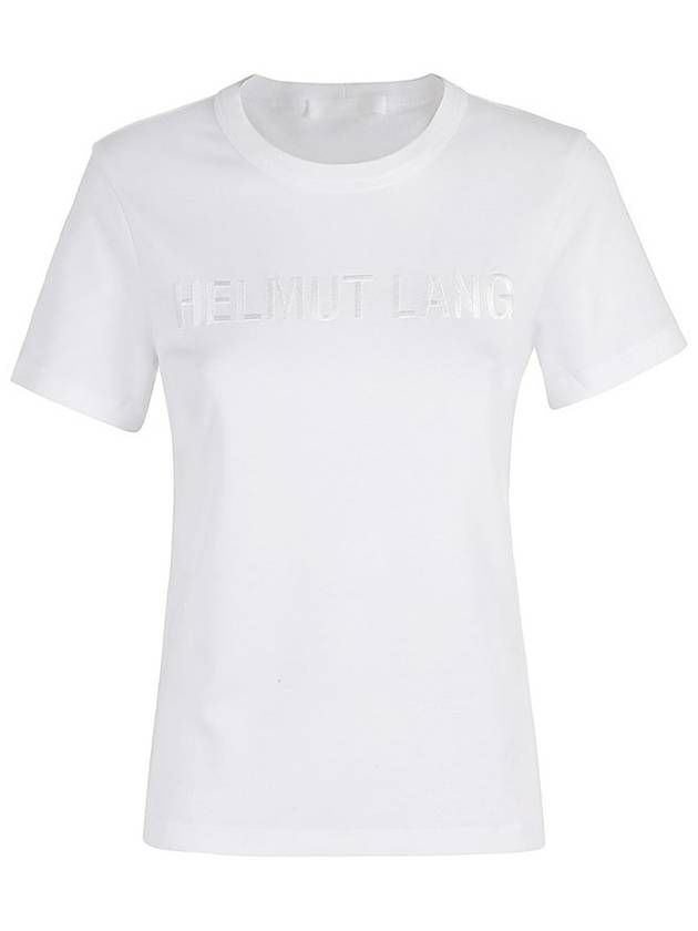 헬무트 랭 슬림 로고 티셔츠