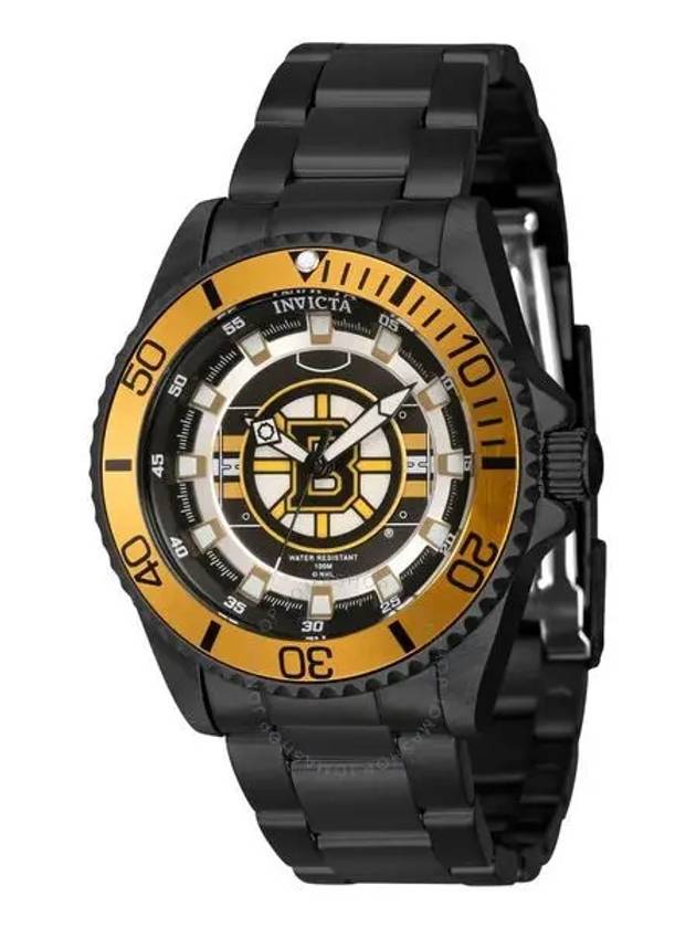 4208059 Invicta NHL Boston Bruins Quartz Ladies Watch