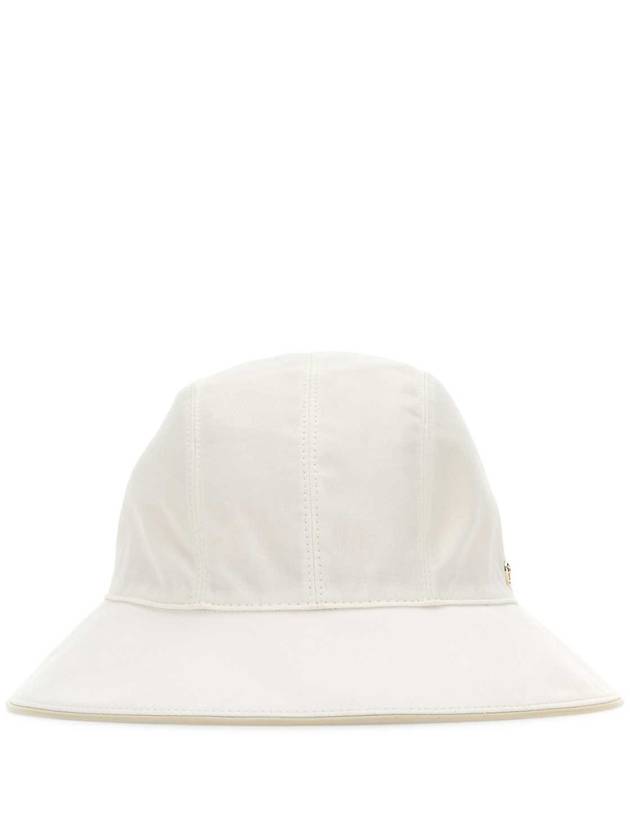 23FW 헬렌카민스키 화이트 코튼 Arya 버켓 모자 HAT51422 OFFWHITE
