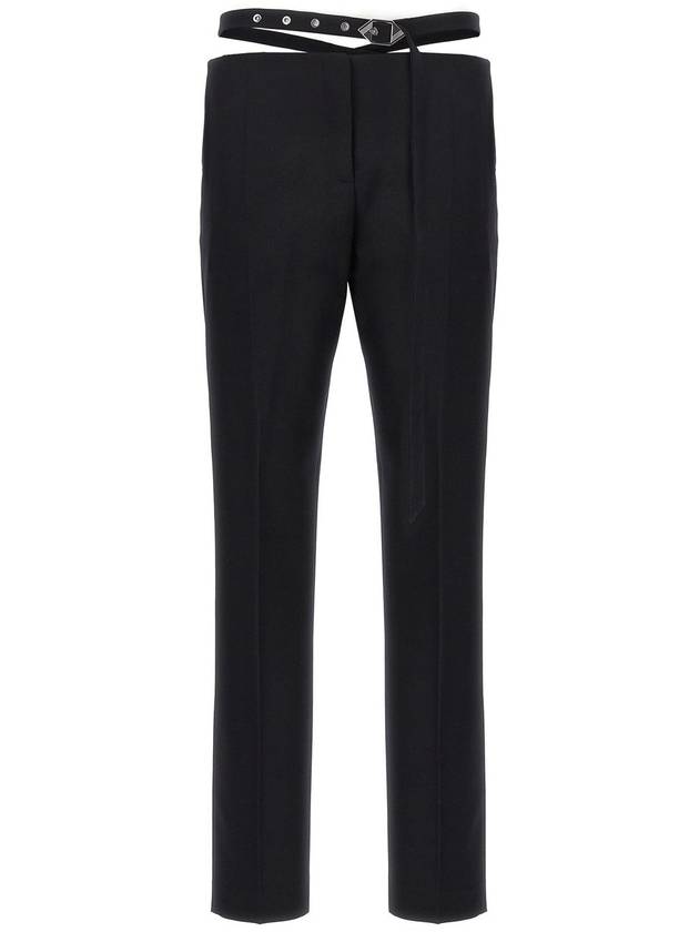 The Attico - Belt Detail Trousers Pants