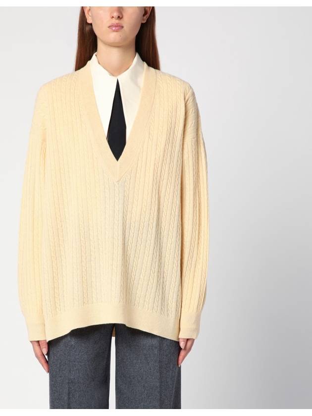 THE GARMENT Light yellow Como over pullover
