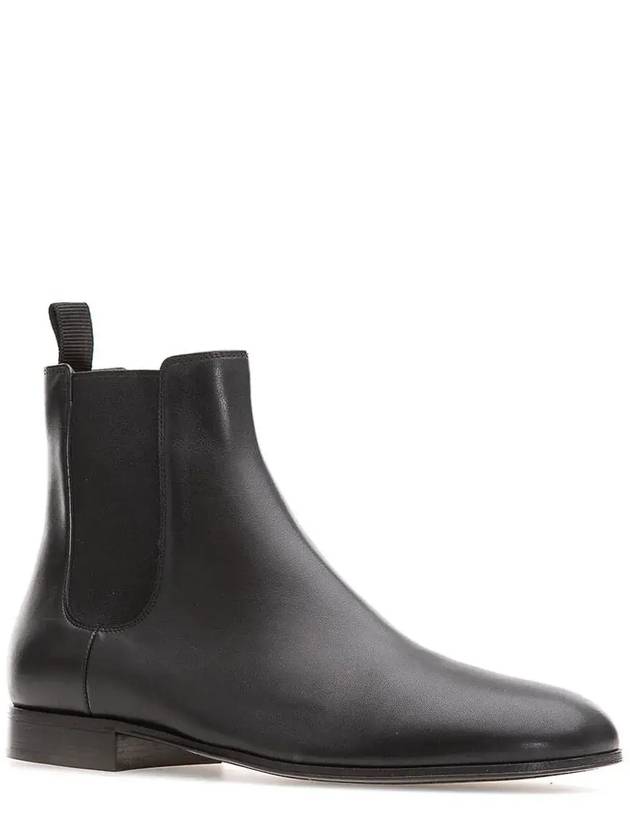 지안비토 로시 라운드 토 첼시 앵클 부츠 U7035020CUOTOR_NERO