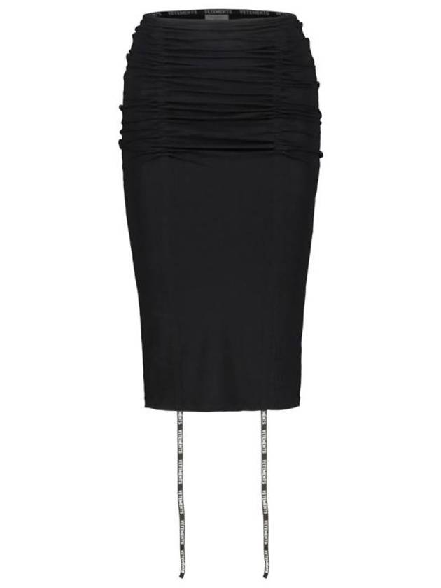 24SS 베트멍 숏 스커트 UE64SK950B Black