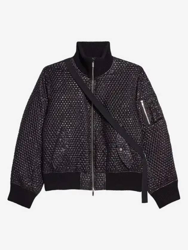 헬무트 랭 시트벨트 봄버 블랙 24FW Helmut Lang Seatbelt Bomber Black 24FW