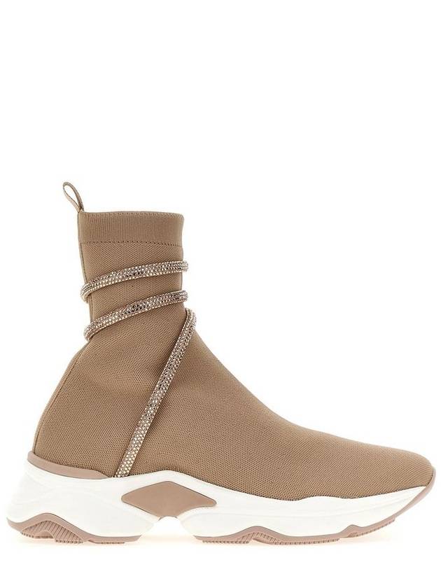 Rene Caovilla 글리터 랩 하이탑 양말 스니커즈