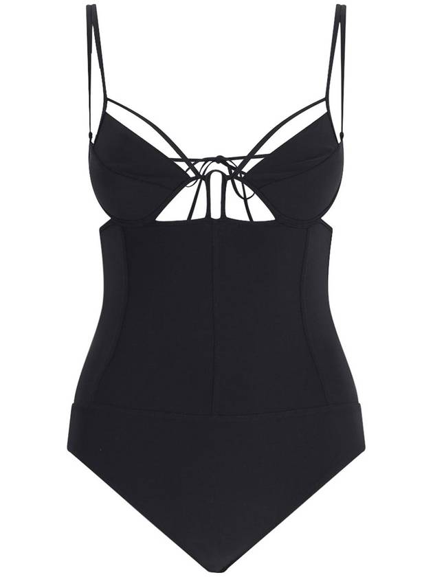 Nensi Dojaka Cut-Out One-Piece Swimsuit
