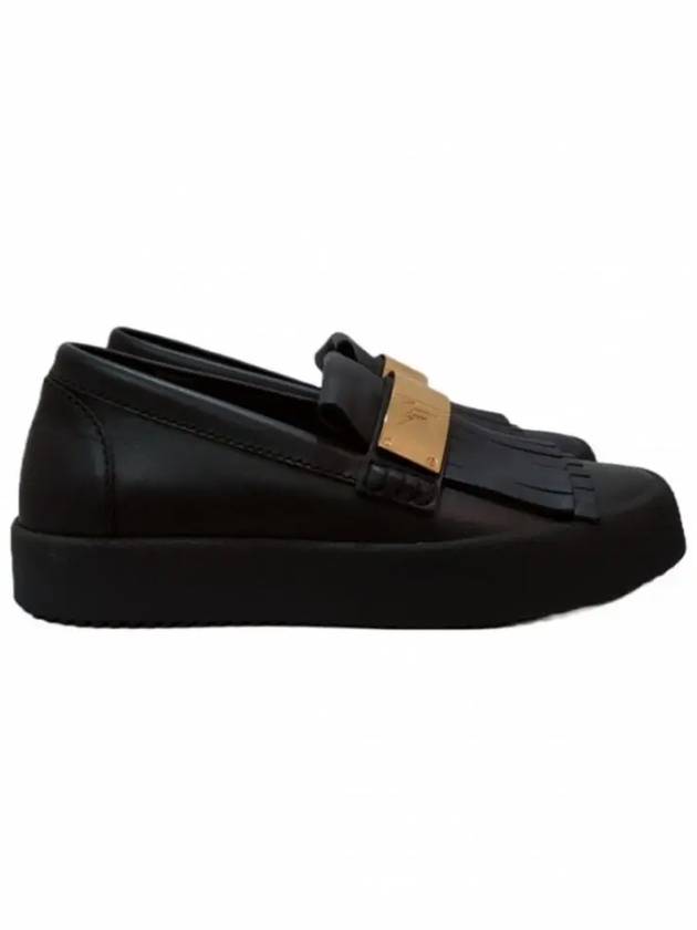 쥬세페자노티 RU6039 003 메이런던 골드버클 스니커즈 블랙 Giuseppe Zanotti
