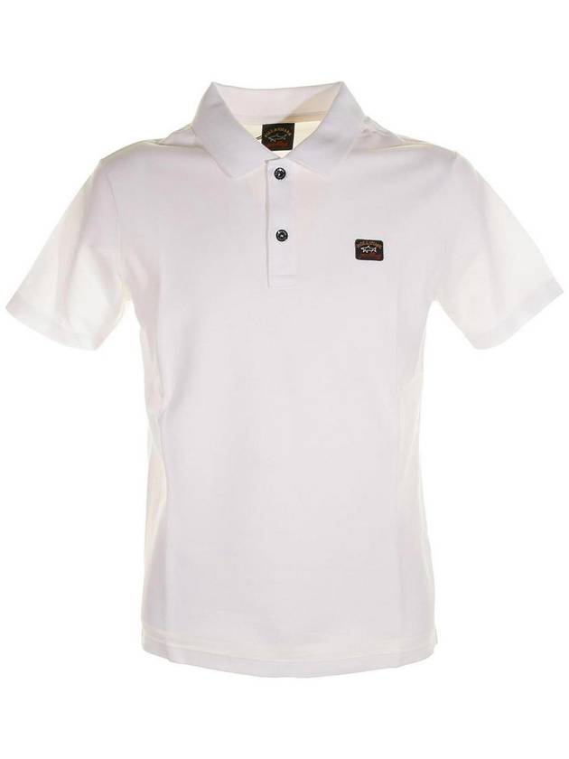 Paul & Shark Paul & Shark White Short Sleeve Polo Shirt