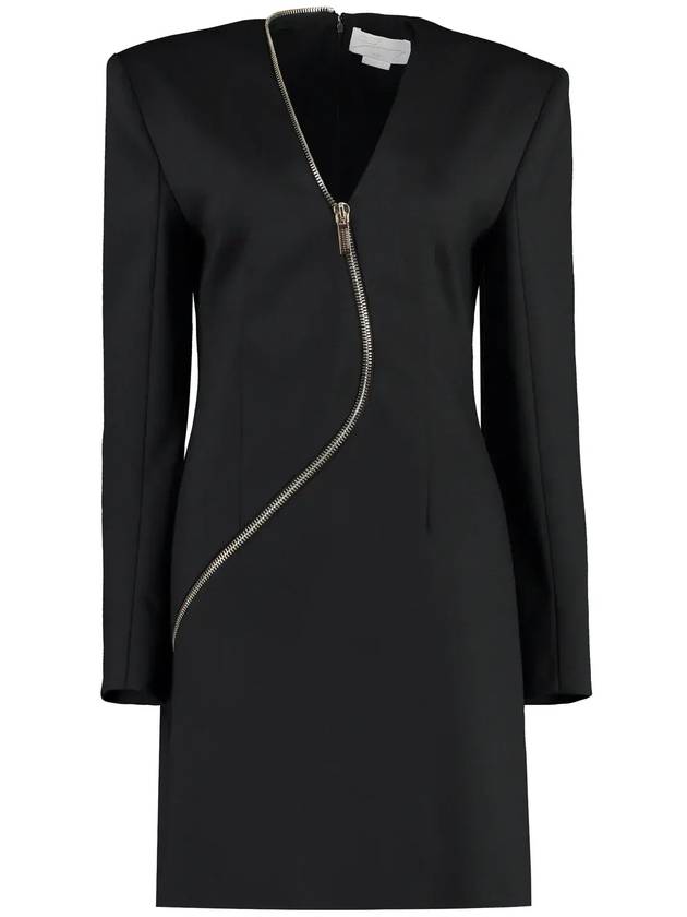 제니 울 블렌드 지퍼 드레스 75AJO492N0062_899