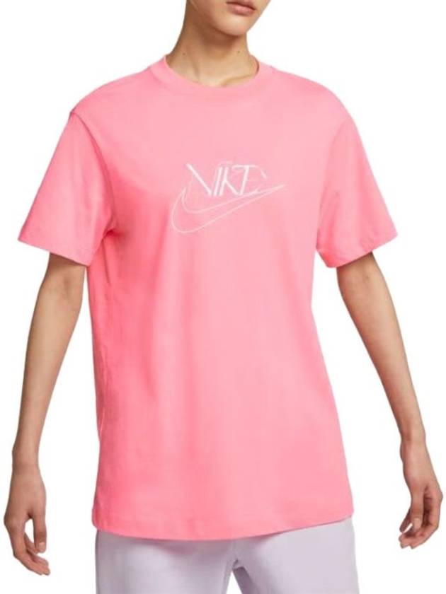 나이키 티셔츠 FB8204 611 WOMENS S 아시안핏