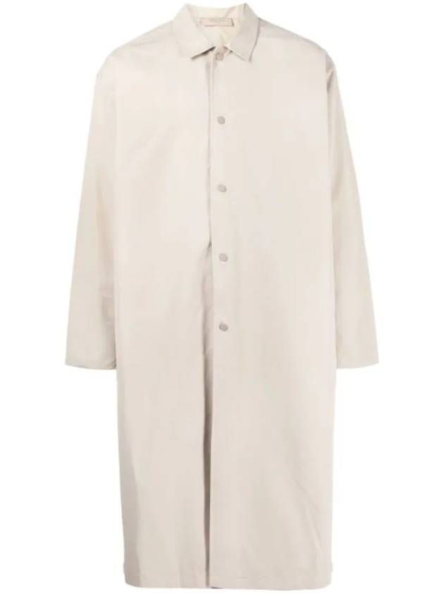 피어오브갓 에센셜 롱 싱글 코트 스모크