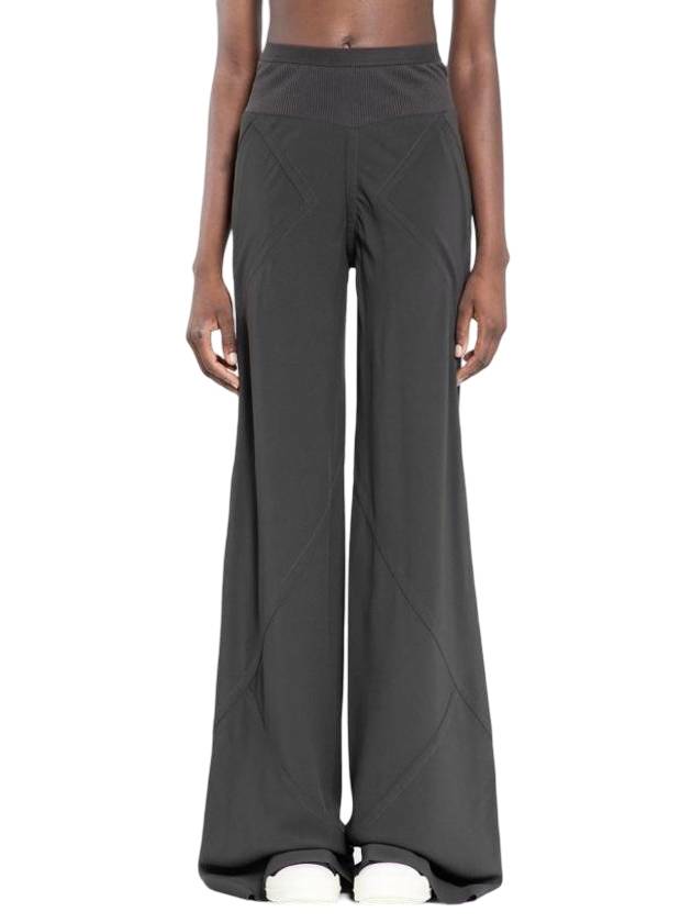 릭오웬스 바이어스 와이드 팬츠 다크 더스트