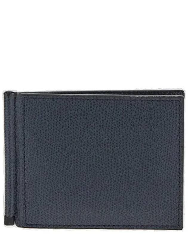 Valextra 심플 그립 바이폴드 지갑 SGSR0080028LRDWG99_BNT