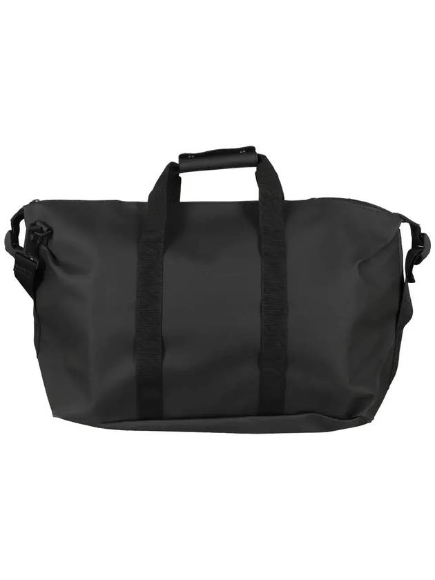 Rains 로고 디테일 지퍼 토트백 14200_BLACK