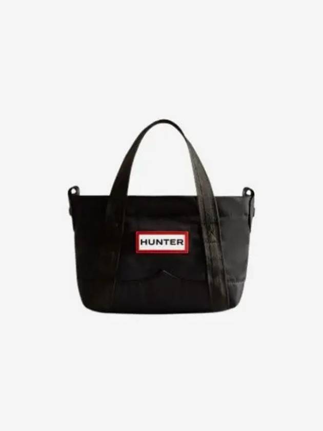 헌터 나일론 미니 탑클립 토트 블랙 Hunter Nylon Mini Topclip Tote Black
