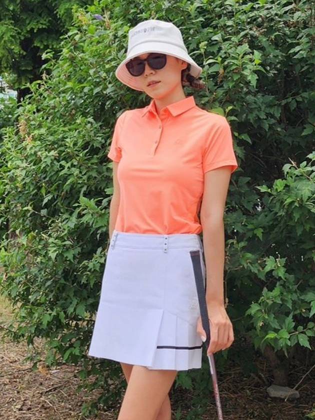 네온 메쉬 티셔츠 우먼 L.ORANGE