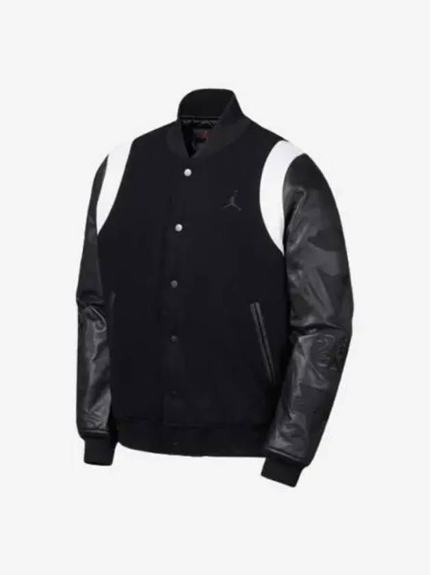 조던 스포츠 DNA 바시티 자켓 블랙 아시아 Jordan Sport DNA Varsity Jacket Black Asia