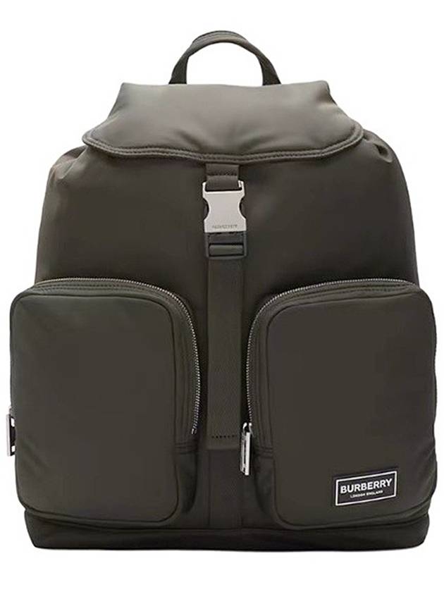 버버리 로고 럭색 나일론 미디움 백팩 80905601