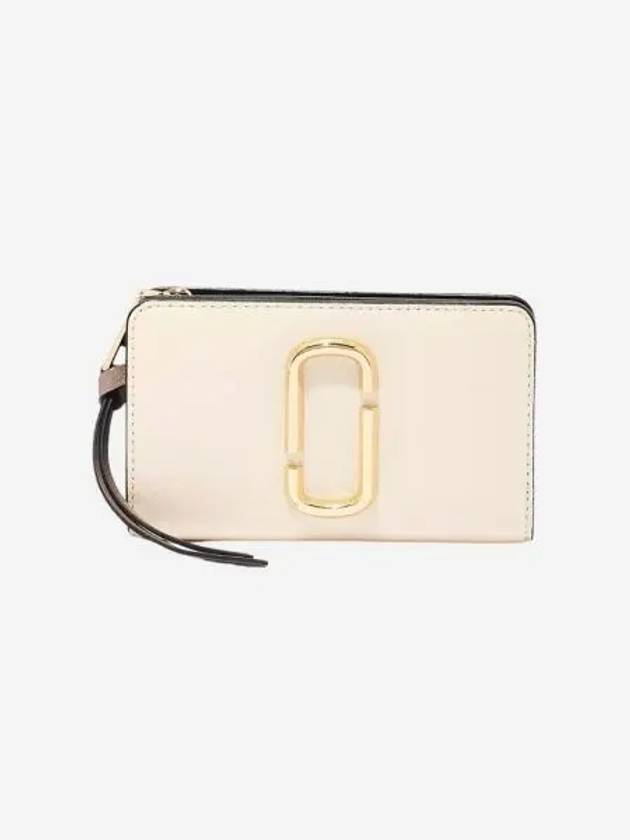 마크 제이콥스 더 스냅샷 컴팩트 지갑 뉴 클라우드 화이트 멀티 Marc Jacobs The Snapshot Compact Wallet New Cloud White Multi
