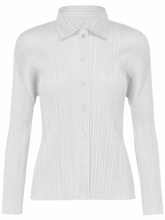 플리츠플리즈 이세이미야케 베이직 긴팔 셔츠