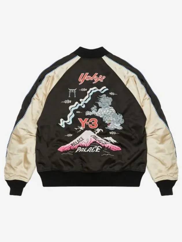 팔라스 x Y 3 리버시블 수베니어 자켓 네이비 크림 22FW Palace x Y 3 Reversible Souvenir Jacket Navy Cream 22FW