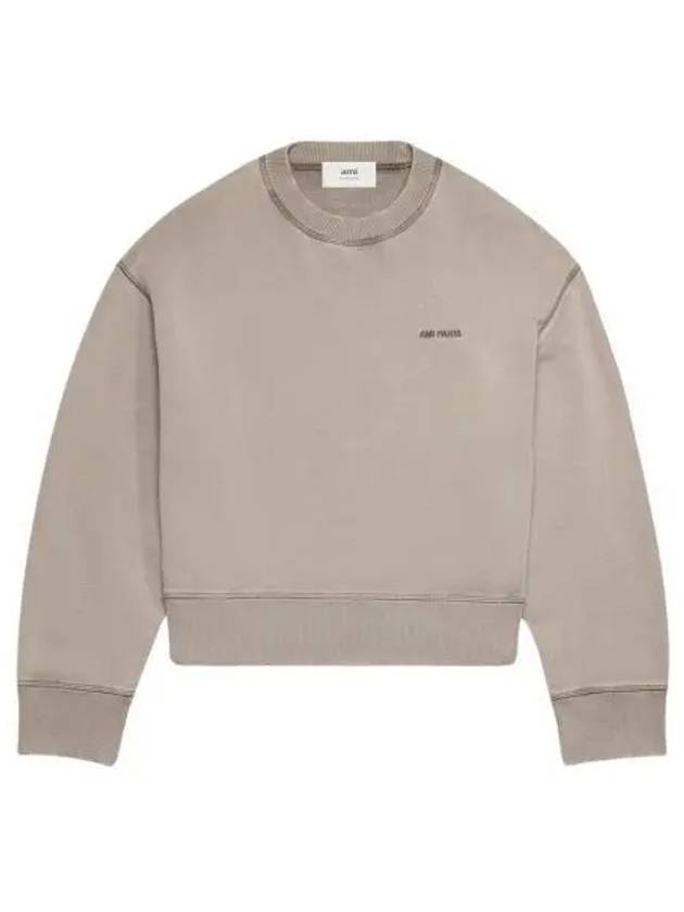 아미 페이드 아웃 스웨트셔츠 클레이 AMI Fade Out Sweatshirt Clay