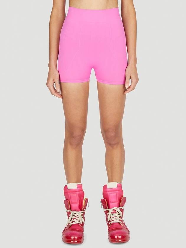 Rick Owens 장착 자전거 반바지