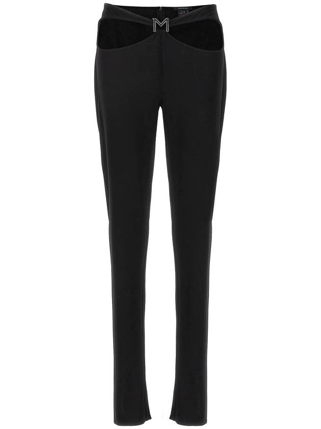 Mugler Cut-Out Pants