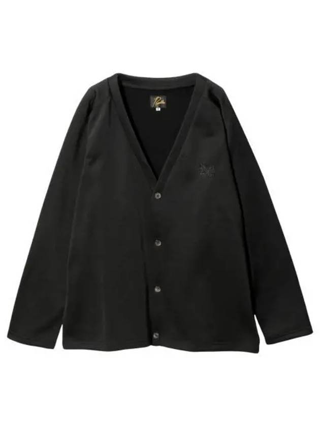 니들스 브이넥 가디건 C PE 브라이트 저지 블랙 Needles V Neck Cardigan C PE Bright Jersey Black