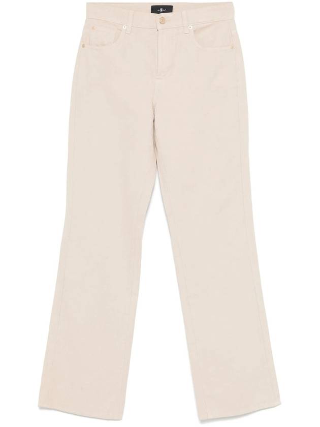 7 For all Mankind - Denim Straight Trousers