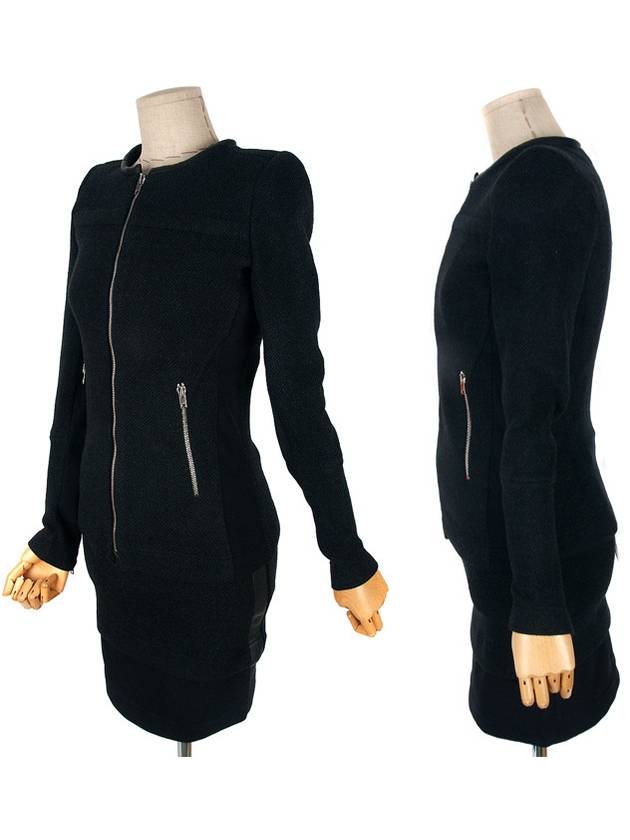 IRO/CLEVER AB055 GRY03/니트/다크그레이