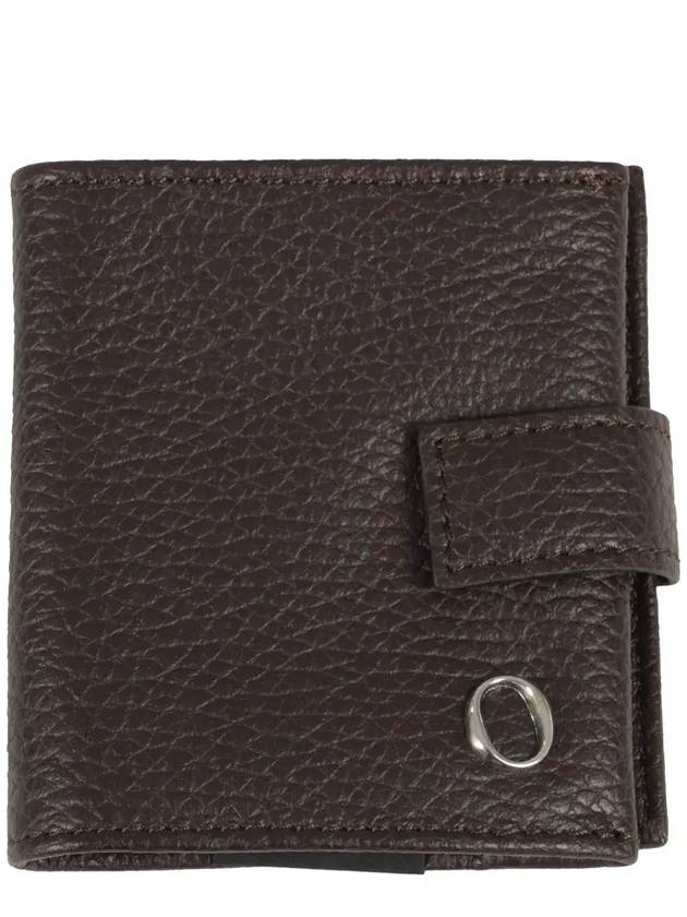 오르치아니 로고 플라크 지갑 SU0124MIC093_EBAEBANO