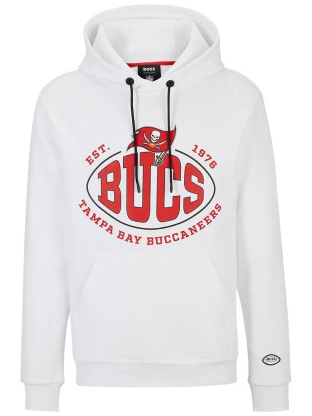 X Nfl 코튼 블렌드 후드 티셔츠 콜라보레이션 브랜딩 X Nfl Cotton blend Hoodie With Collaborative Branding